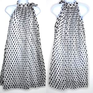 20 SOMETHING POLKA DOT PLEATED DRESS